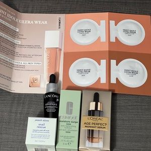 Deluxe sample collection never opened